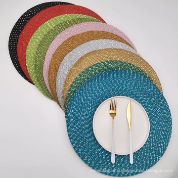 Non-Slip Washable Easy Clean Colorful  Kitchen Table Dining Mats